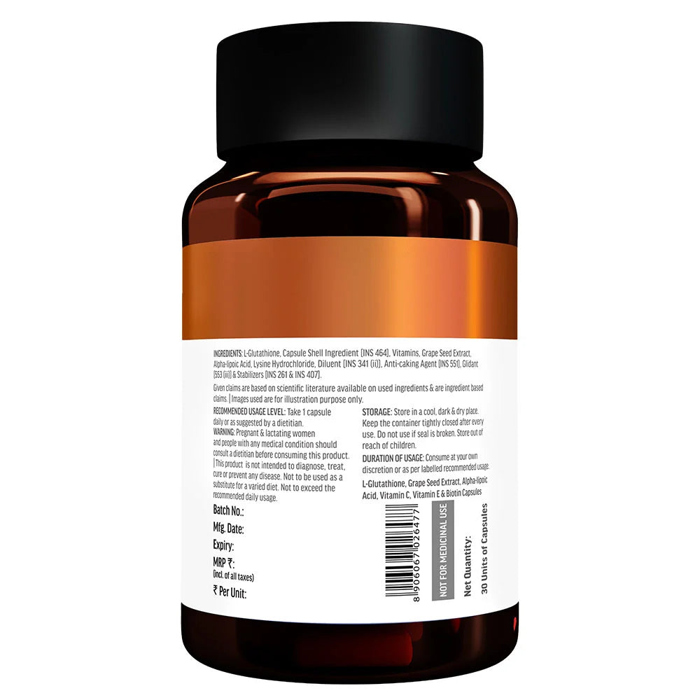 HealthKart HK Vitals Glutathione, 30 capsules