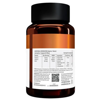 HealthKart HK Vitals Glutathione, 30 capsules