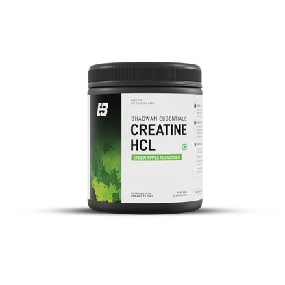 Bhagwan Essentials - Creatine HCL Zero Bloating - (Green Apple)