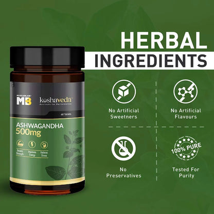 Koshaveda Ayurveda for Performance - Ashwagandha 500mg