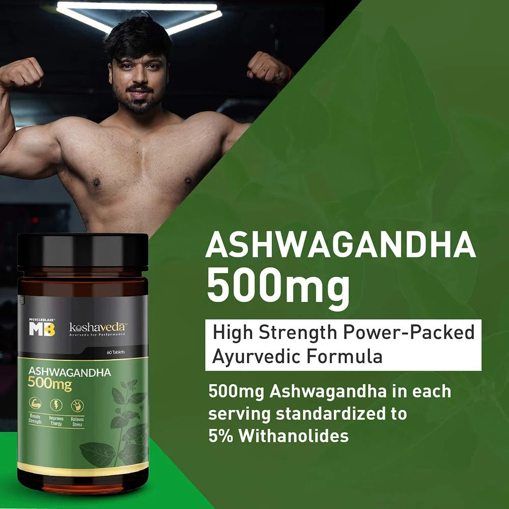 Koshaveda Ayurveda for Performance - Ashwagandha 500mg
