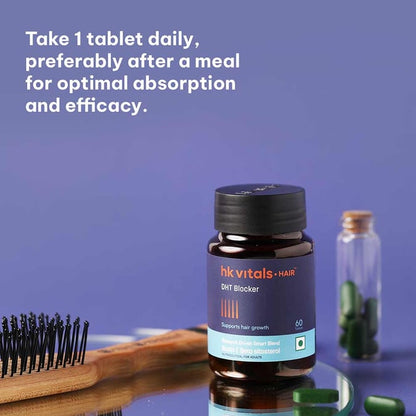 HK Vitals DHT Blocker with Biotin & Zinc